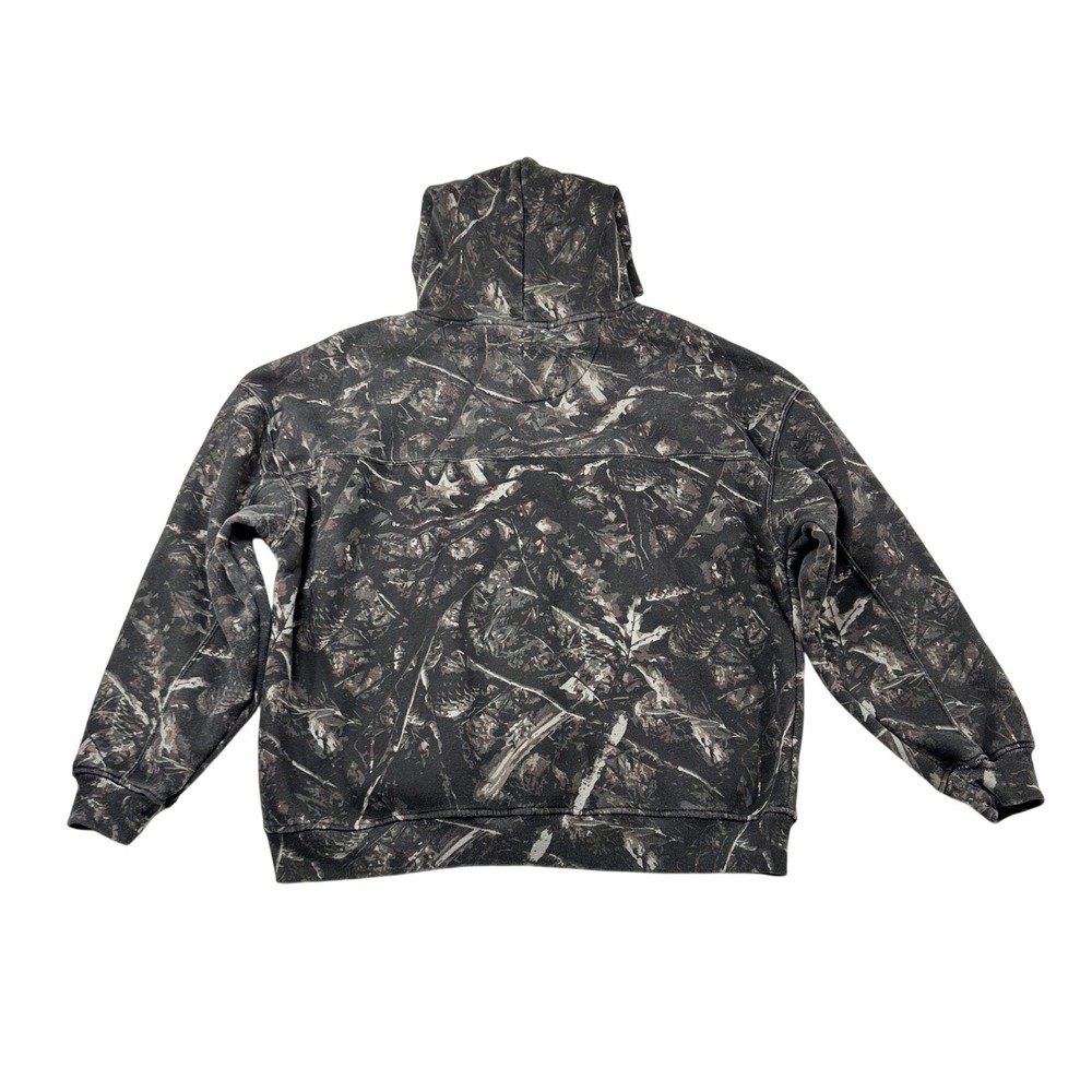 Brooklyn Cloth Originals Boxy Hoodie XL Dark Camo Realtree Print Mens - Picture 3 of 9